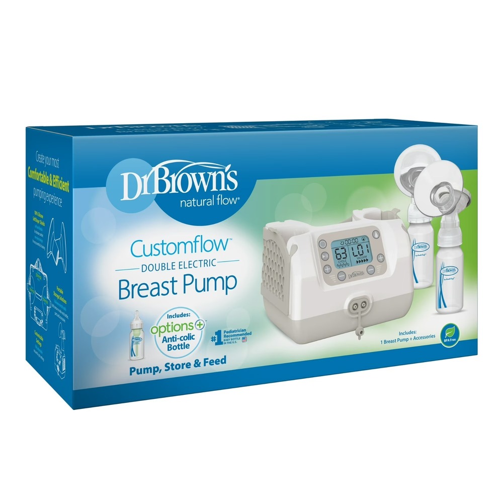 Dr. Brown's Customflow Double Electric Breast Pump (BF100) (Brand New & Sealed)